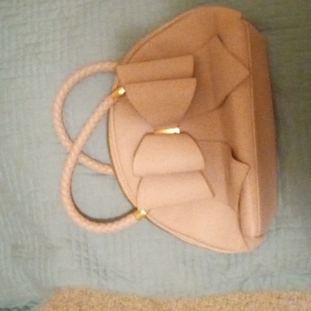 Pink medium size purse.